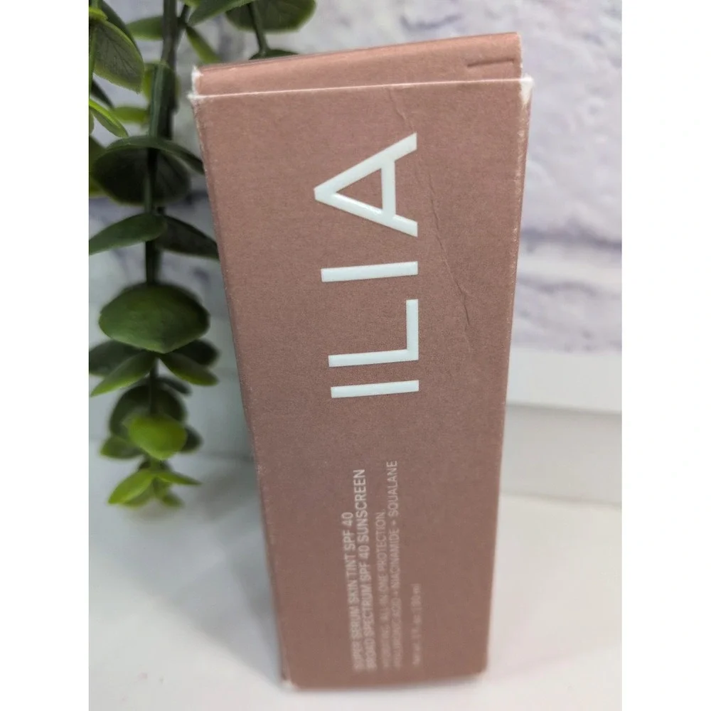 ST7 DIAZ - NIB😍ILIA Super Serum Skin Tint Foundation Makeup Full Size 1oz